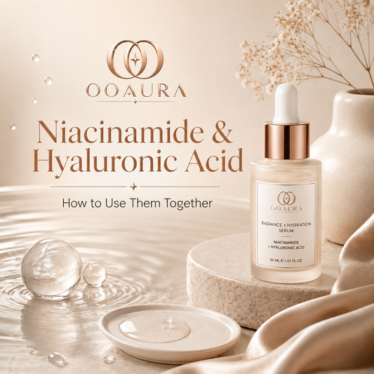 Niacinamide & Hyaluronic Acid: How to Use Them Together in Your Skincare Routine | OOAURA