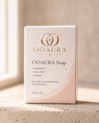 OOAURA Brightening Soap 75g | Glutathione, Kojic Acid & Arbutin