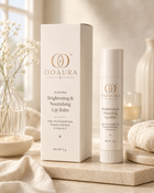 OOAURA Brightening & Nourishing Lip Balm | Kojic Acid Dipalmitate, Botanical Butters & Vitamin E