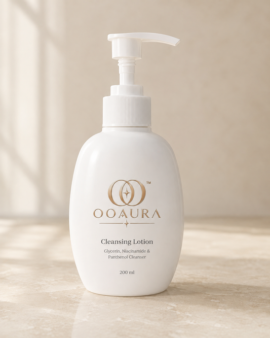 OOAURA Cleansing Lotion 200ml | Glycerin, Niacinamide & Panthenol Cleanser
