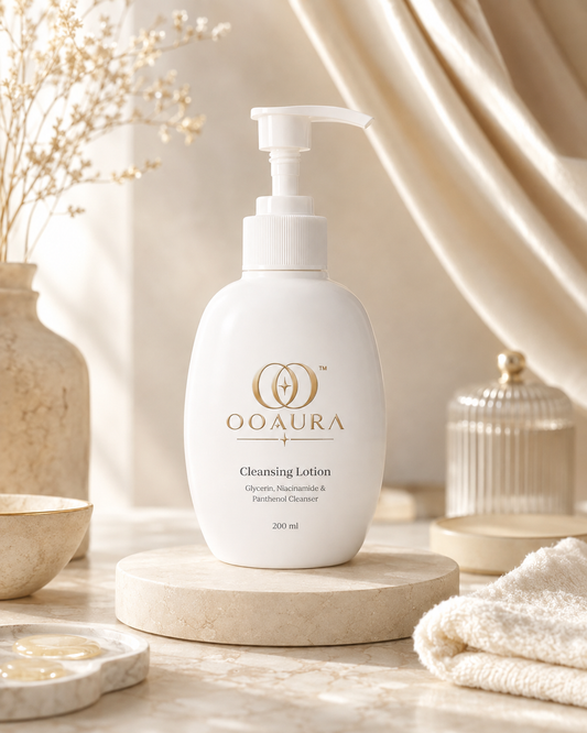 OOAURA Cleansing Lotion 200ml | Glycerin, Niacinamide & Panthenol Cleanser