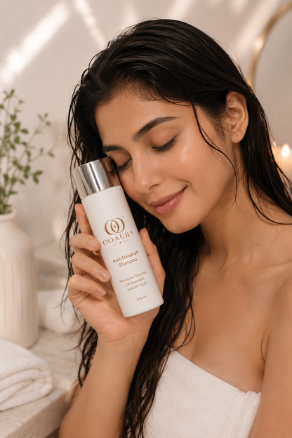 OOAURA Anti-Dandruff Shampoo 200ml | Piroctone Olamine, Climbazole & Salicylic Acid
