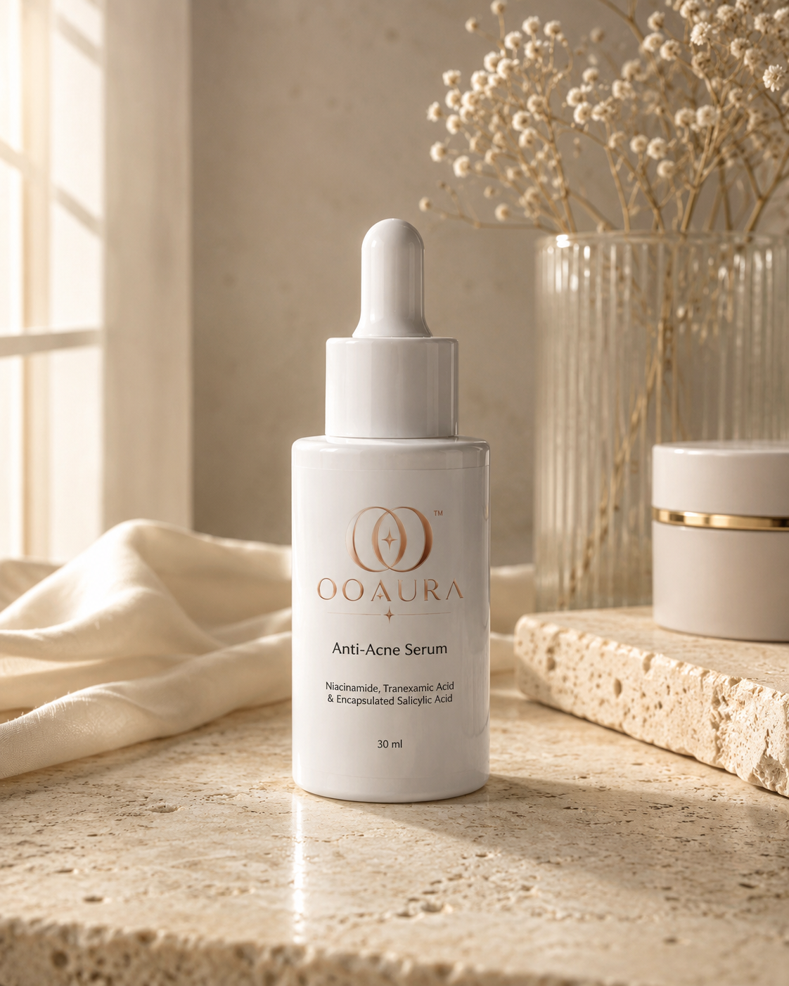 OOAURA Anti-Acne Serum 30ml | Niacinamide, Tranexamic Acid & Encapsulated Salicylic Acid
