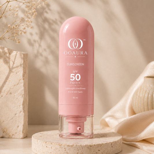 OOAURA MoistGuard 2-in-1 SPF 50+ PA++++ Sunscreen Moisturiser with Niacinamide, Ceramide & Hyaluronic Acid