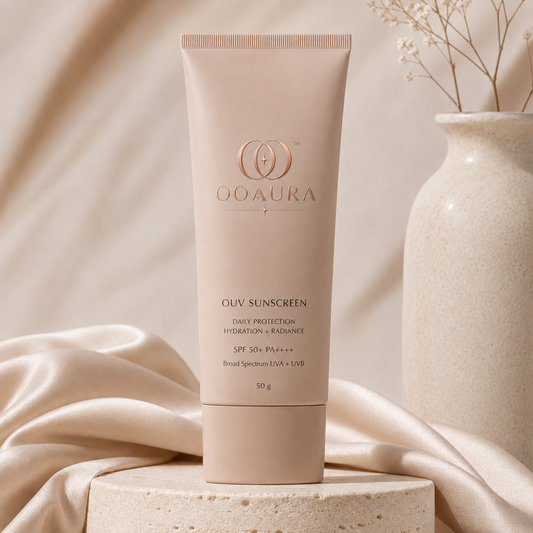 OOAURA OUV Sunscreen 50 g with Green Tea, Trehalose & Vitamin E