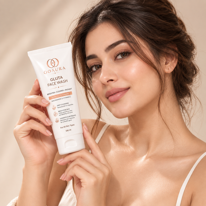 OOAURA Gluta Face Wash 100ml | Daily Radiance Cleanser